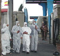 VOGG in symbolic protest at the frontier