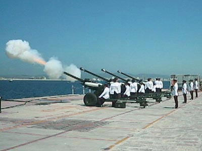 Gibraltar Gun Salutes